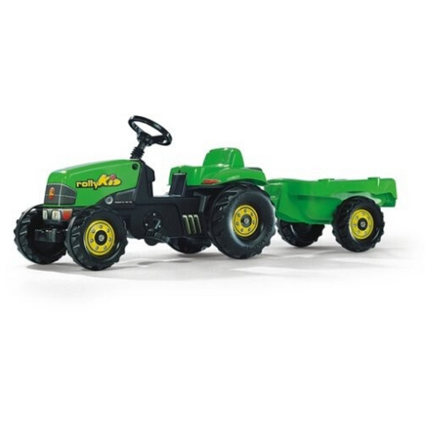 rolly-toys-rolly-kid-tractor-met-aanhanger-groen